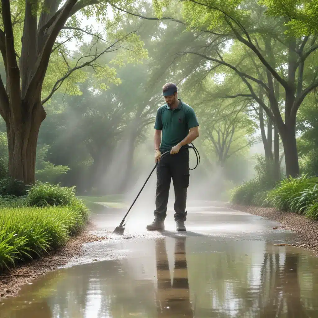 Environmentally Conscious Pressure Washing: Protecting St. Louis’ Green Spaces