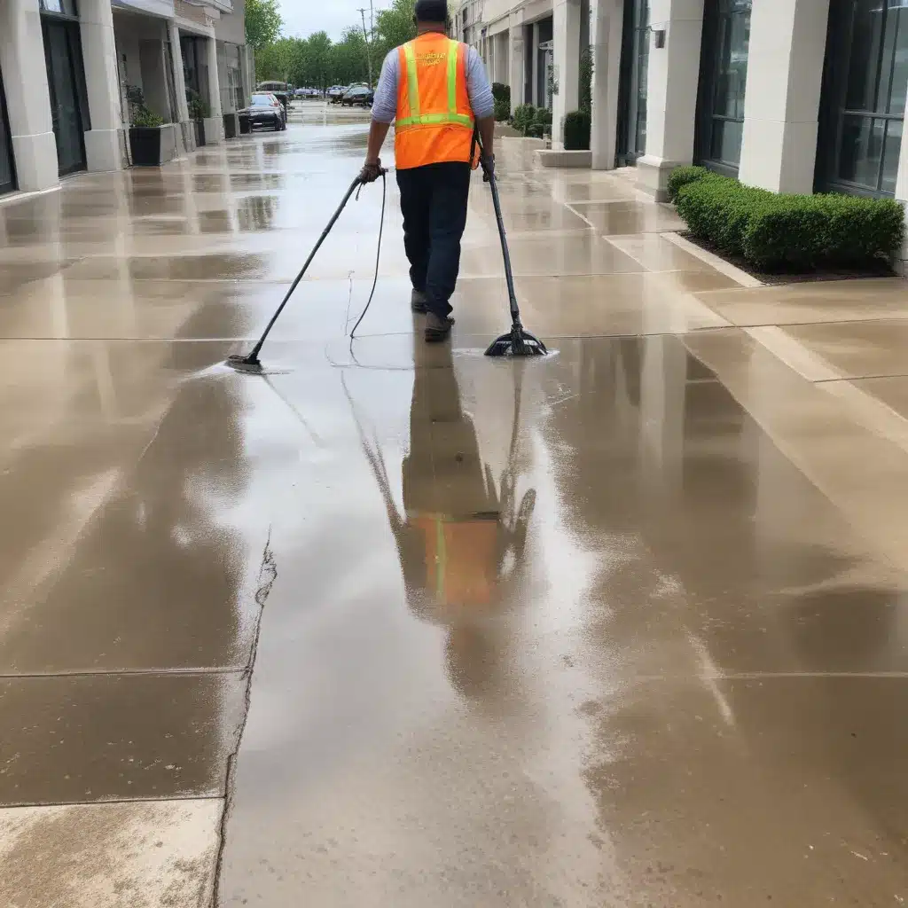 Maintaining Pristine Appearances for Commercial Properties: Pressure Washing Services