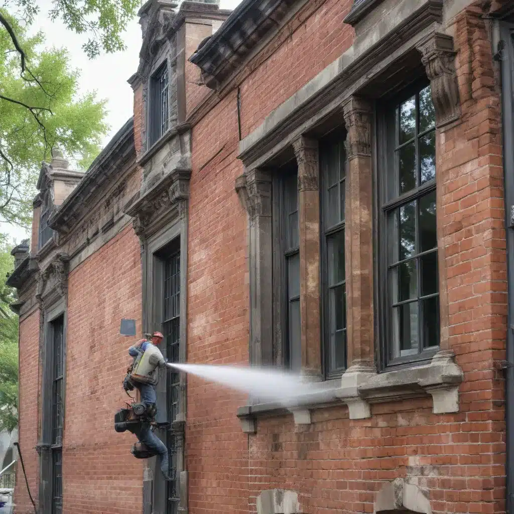 Preserving Historic Structures: Pressure Washing with Utmost Care