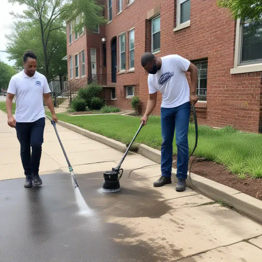 Pressure Washing and Community Engagement: Beautifying St. Louis Together