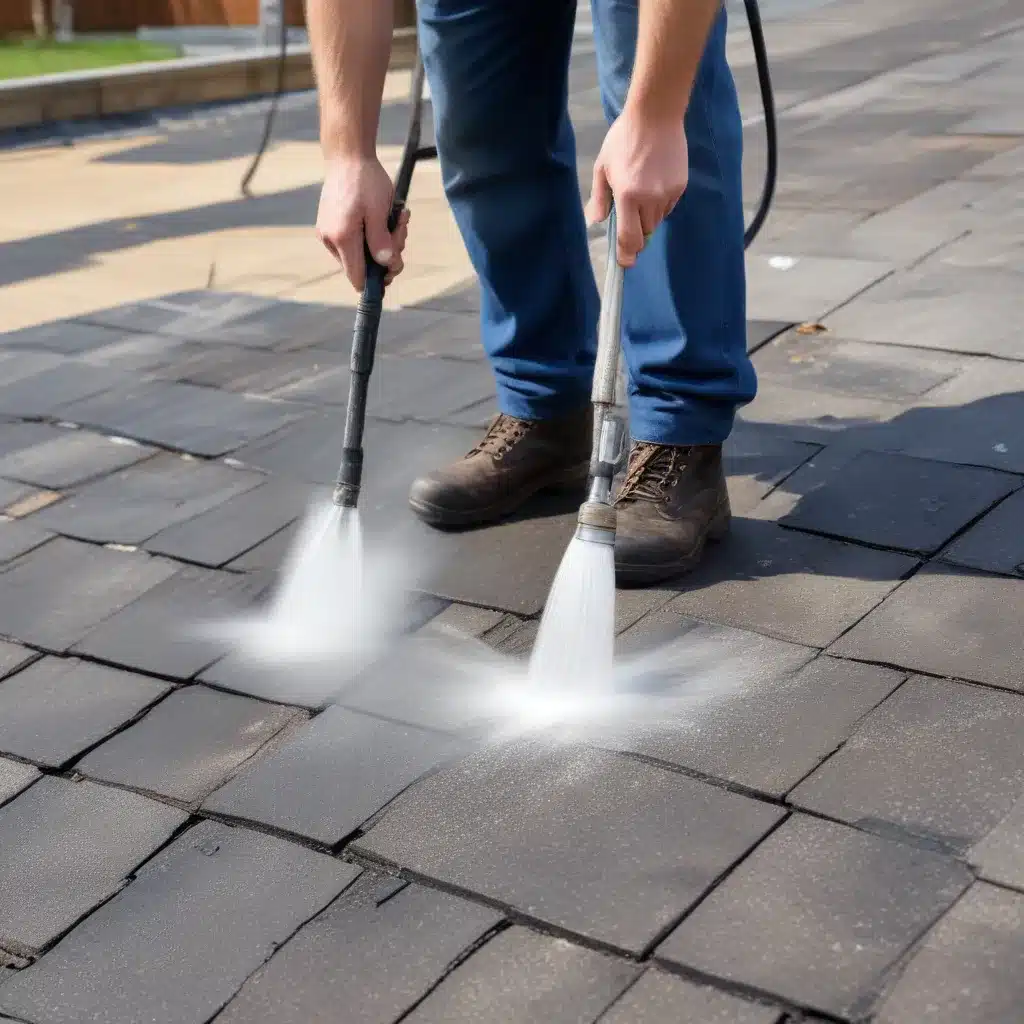 Safe Pressure Washing of Roofing Systems: Techniques and Considerations